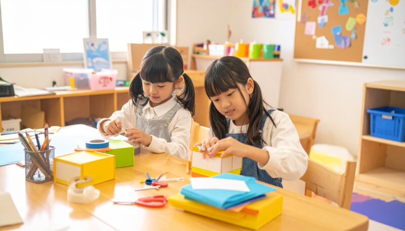 友だちの真似をする子の指導