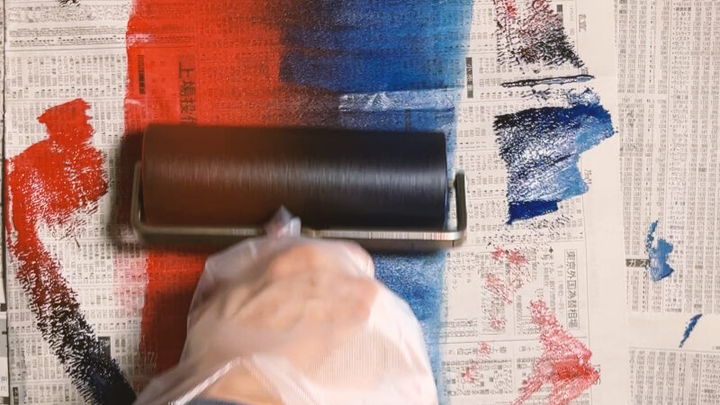 版画のらくらく後片付け