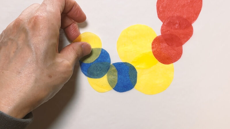 光を通す絵