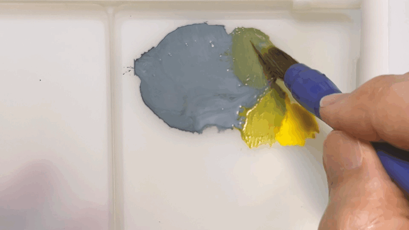 明度・色相・彩度　3つの混色実践編